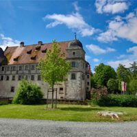 wasserschloss mitwitz unteres schloss ausflug frankenwald