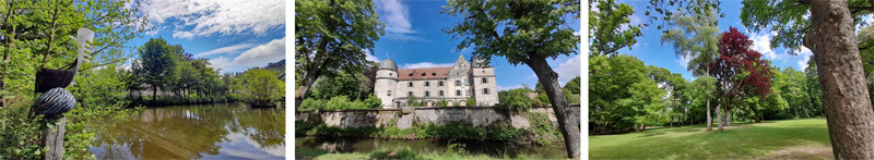 Wasserschloss Mitwitz (Frankenwald) 3 landkreis kronach sehenswertes schloss burg wasserschloss mitwitz