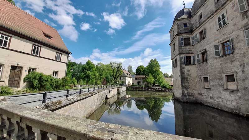 Wasserschloss Mitwitz (Frankenwald) 4 mitwitz wasserschloss unteres schloss kronach