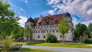 Wasserschloss Mitwitz (Frankenwald) 16 wasserschloss mitzwitz kernschloss kronach oberfranken bayern