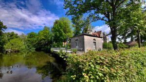 Wasserschloss Mitwitz (Frankenwald) 17 wasserschloss mitzwitz schlosspark weiher graben