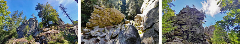 Kleine Felsenwanderung im Naturpark Steinwald 3 kleine felsenwanderung vogelfelsen ratfelsen räuberfelsen steinwald
