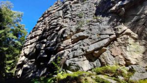 Kleine Felsenwanderung im Naturpark Steinwald 10 granit massiv räuberfelsen kleine felsenwanderung steinwald