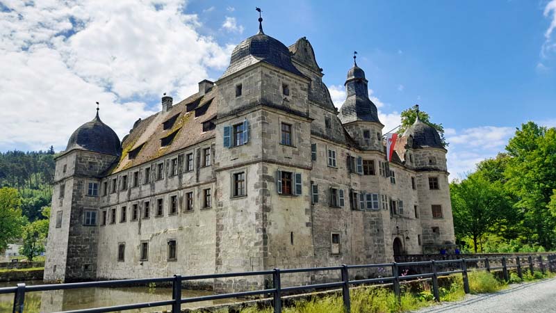 Wasserschloss Mitwitz (Frankenwald) 11 wasserschloss mitwitz oberfranken bayern ausflug schlösser frankenwald