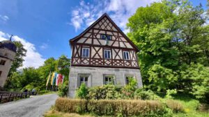 Wasserschloss Mitwitz (Frankenwald) 9 kuratenhaus wasserschloss mitwitz ausflug frankenwald