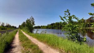 Wiesauer Waldseen und Muckenthaler Teichpfanne 24 muckenthaler weiher tausend teiche stiftland wiesau wanderweg 4 4a