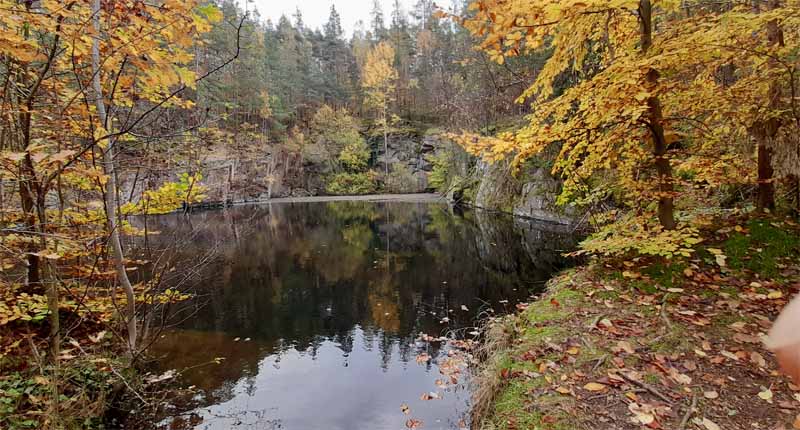 Leuchtenberg Wanderweg 1 ins Lerautal 21 geotop steinbruch nw von leuchtenberg im lerautal oberpfalz