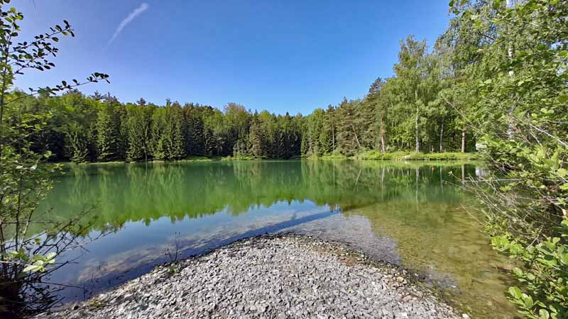 Wiesauer Waldseen und Muckenthaler Teichpfanne 23 badesee kippweiher wiesau teichpfanne waldseen