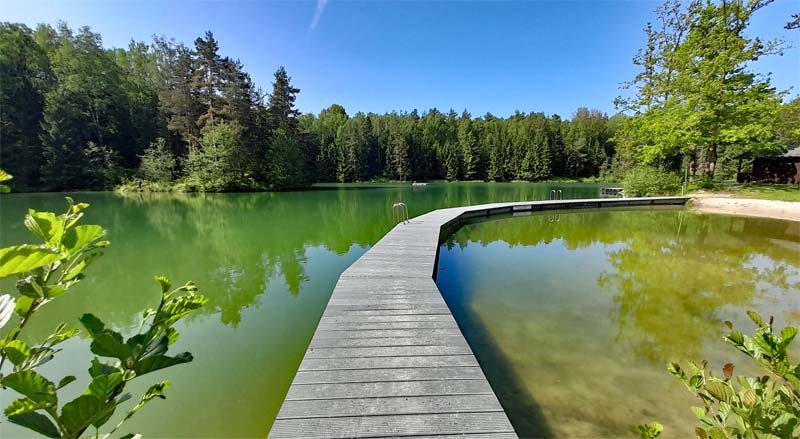 Wiesauer Waldseen und Muckenthaler Teichpfanne 2 wiesauer kipp waldsee rundweg 4 wandern oberpfalz badesee