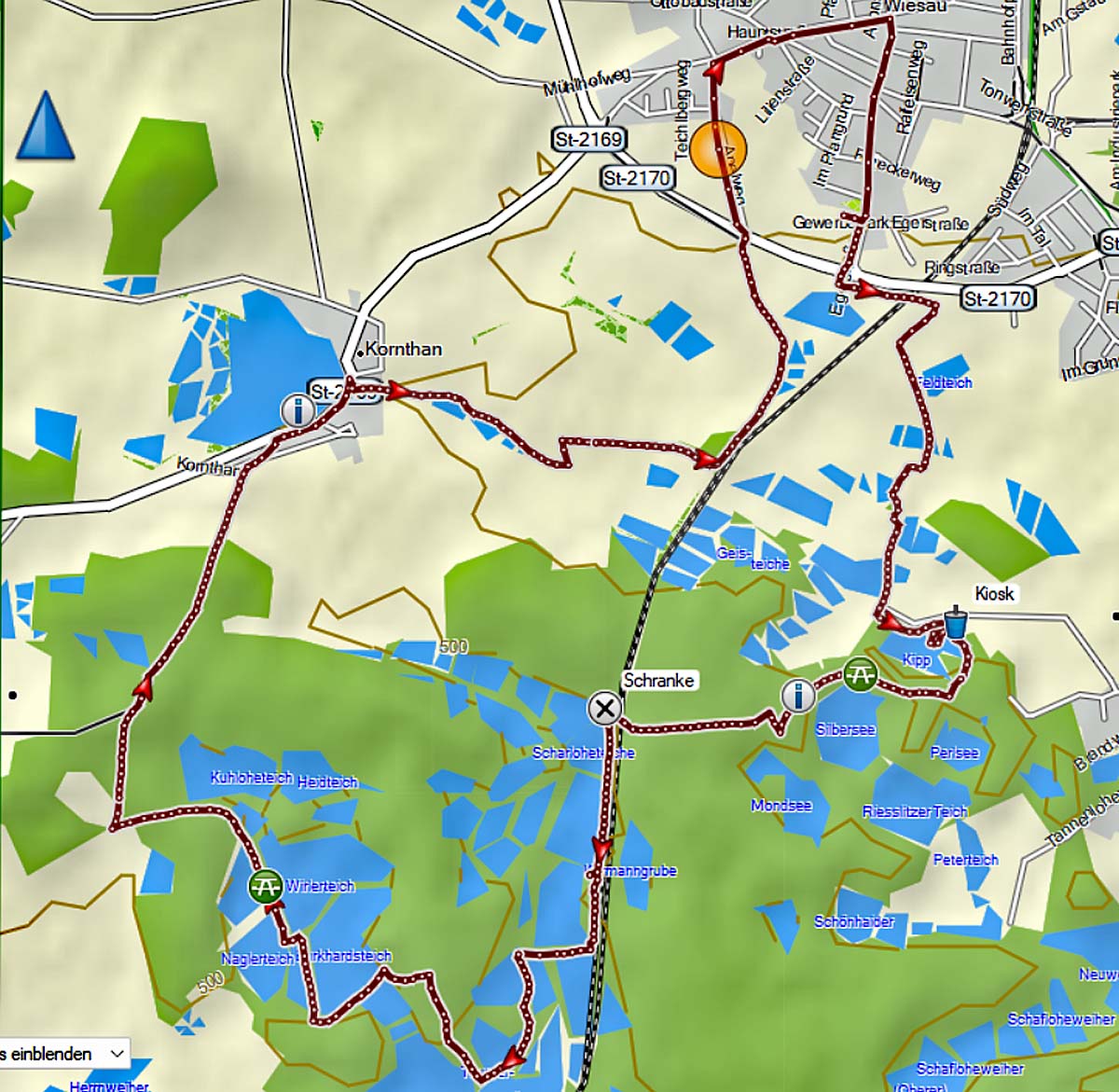 Wiesauer Waldseen und Muckenthaler Teichpfanne 21 wiesauer waldseen 4 a wandern steinwald oberpfalz