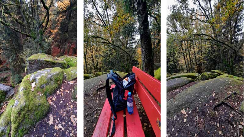 Leuchtenberg Wanderweg 1 ins Lerautal 30 wolfslohklamm leuchtenberg lerautal oberpfälzer wald bayern