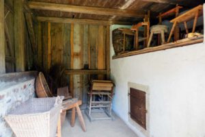 flachsbrechhaus oberfränkisches bauernhofmuseum kleinlosnitz franken bayern