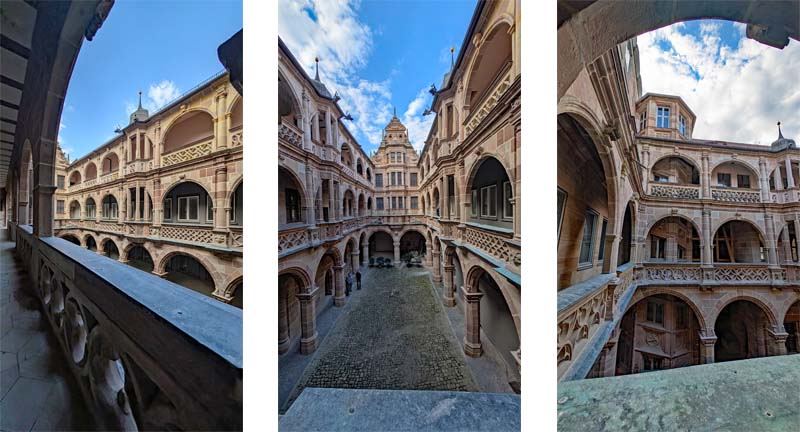 Vom Steinbruch Worzeldorf zum Alten Kanal 15 sehenswürdigkeiten nürnberg altstadt pellerhaus innenhof historisch