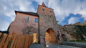 oberes tor stadtmauer abenberg burg rundgang