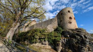 burg ruine pappenheim weißenburg gunzenhausen mittelfranken altmühltal