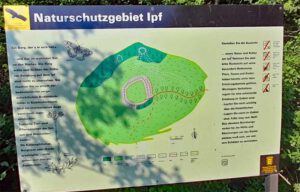 infotafel naturschutzgebiet ipf zeugenberg kelten bopfingen