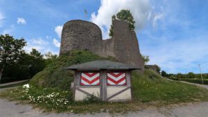 burg ruine rotenlauben bad kissingen unterfranken