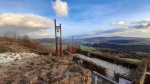 wandern historisch ruine schlossberg waldeck stiftland steinwald bayern
