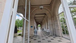 kurstadt bad kissingen rhön unterfranken bayern arkadenbau 