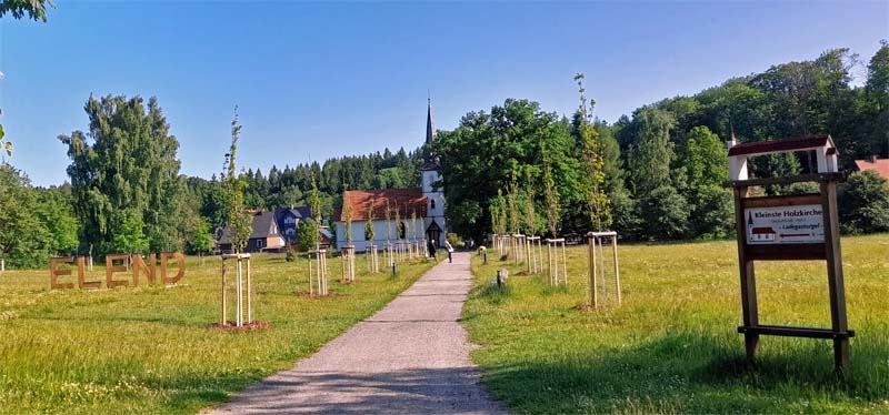 Elendstal Harz 6 kirchwiese holzkirche elend sachsen anhalt harz
