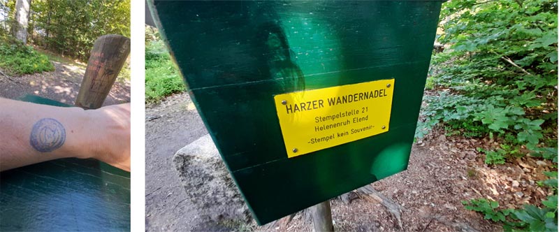 Elendstal Harz 21 harzer stempelstelle helenenruh 21