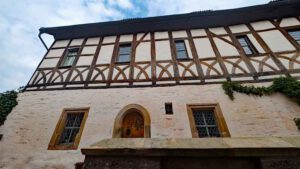 WARTBURG Eisenach 16 vogtei wartburg vorburg fachwerk luther stube wohnung neues testament