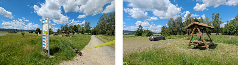 Naturschutzgebiet Rhäden am Monte Kali 28 parkplatz wanderparkplatz naturschutzgebiet rhäden