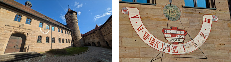 Festung Lichtenau 13 sonnenuhr festung lichtenau archiv schlossbau