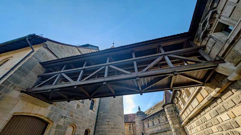 Festung Lichtenau 19 übergang brücke festung lichtenau ausflug mittelalter franken ansbach