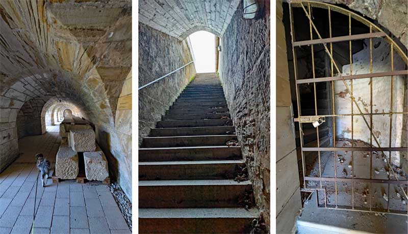 Festung Lichtenau 9 kasematten festung lichtenau franken ansbach bayern
