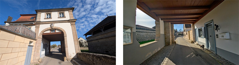 Festung Lichtenau 12 unteres tor festung markt lichtenau ansbach bayern franken