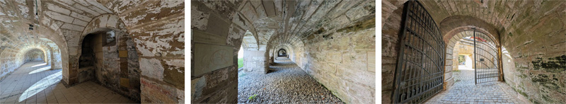 Festung Lichtenau 30 burgmauer kasematten festung lichtenau ansbach franken